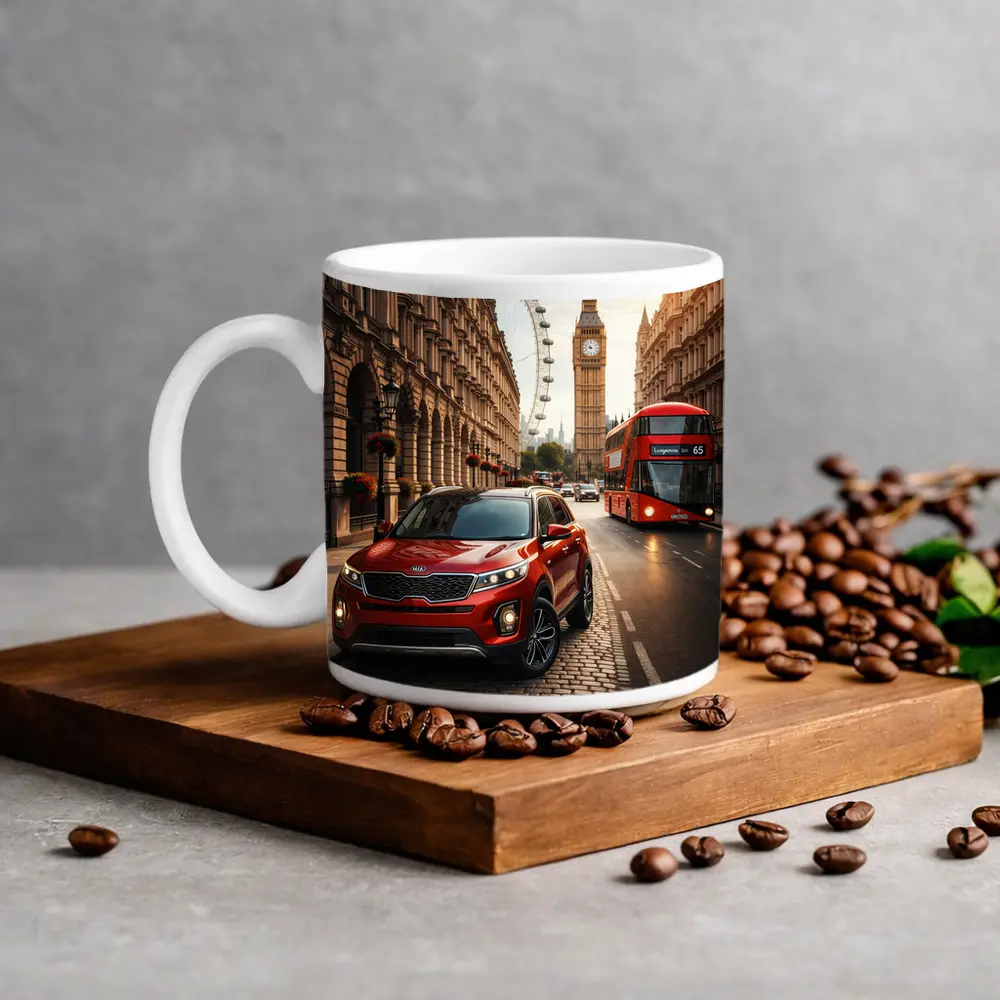 Kia Sorento SUV London Big Ben Street – Mugs