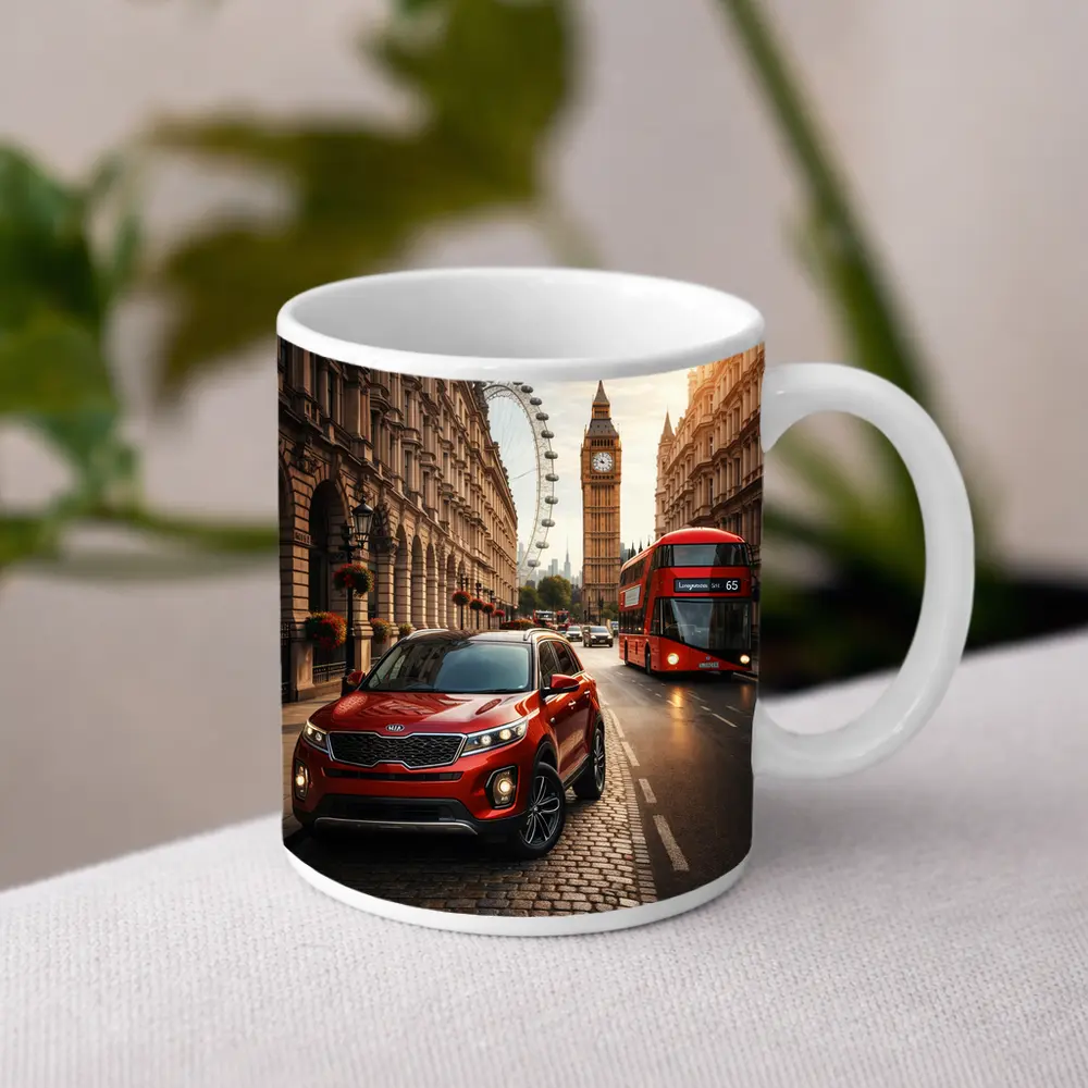 Kia Sorento SUV London Big Ben Street – Mugs