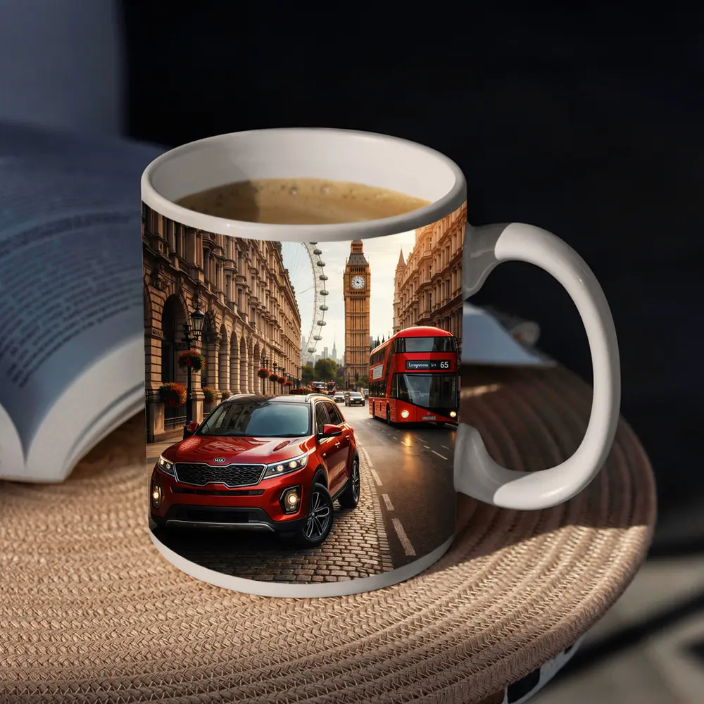 Kia Sorento SUV London Big Ben Street – Mugs