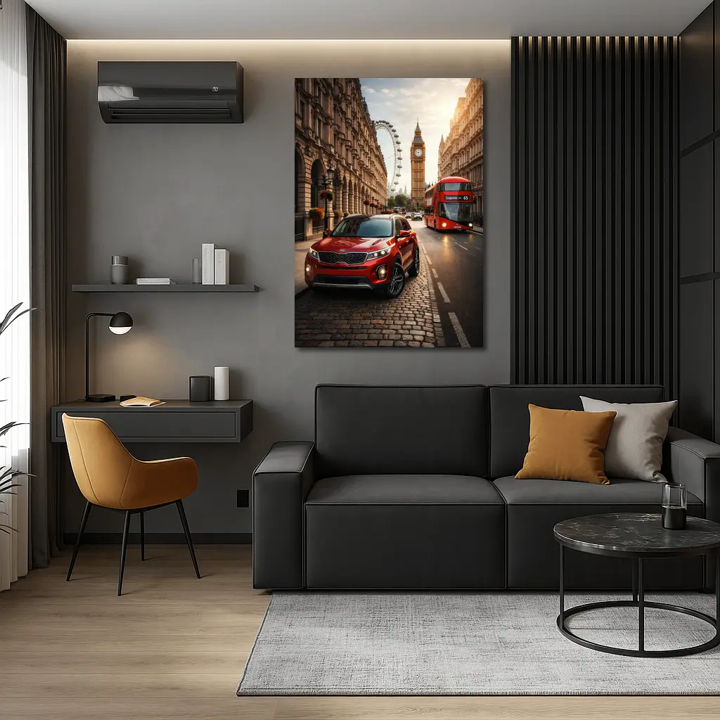 Kia Sorento SUV London Big Ben Street – Wall Art
