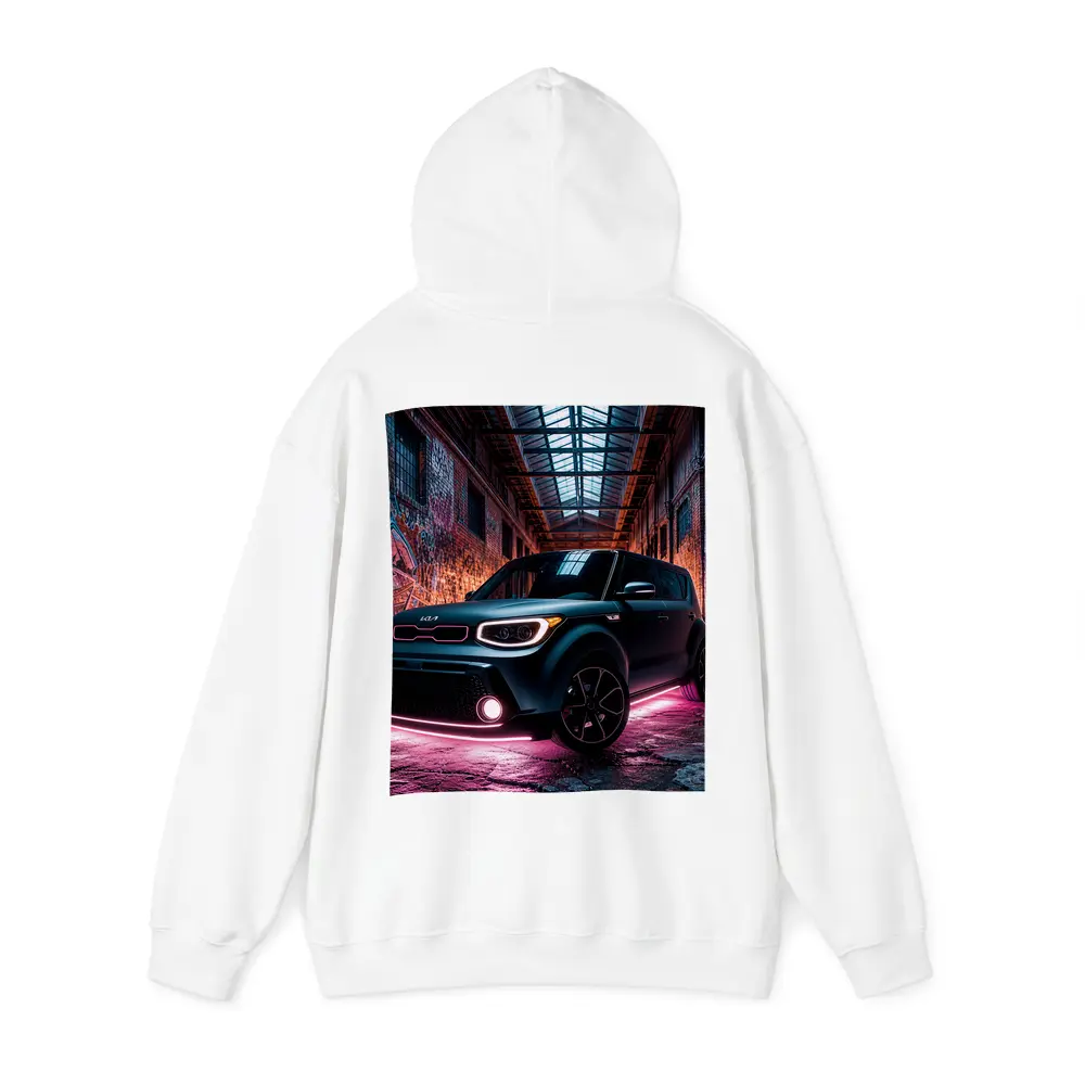 Kia Soul Neon Glow Graffiti Warehouse – Hoodies