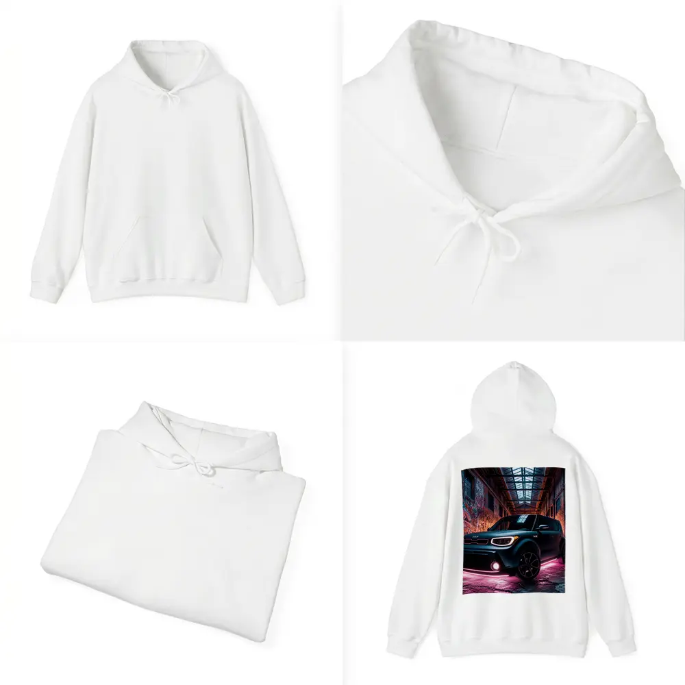 Kia Soul Neon Glow Graffiti Warehouse – Hoodies