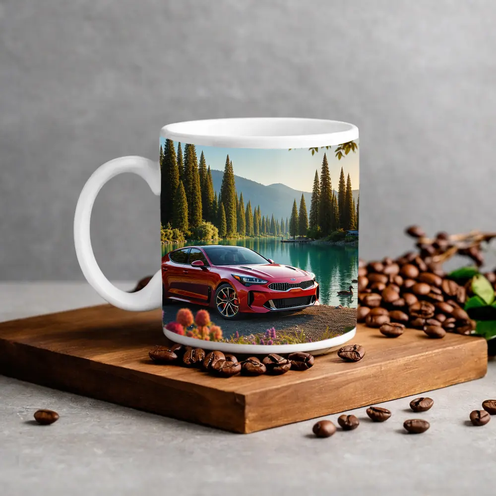 Kia Stinger Red Sport Sedan Lake Forest – Mugs