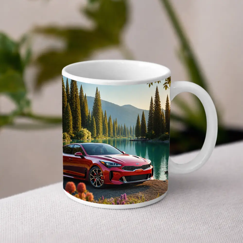 Kia Stinger Red Sport Sedan Lake Forest – Mugs