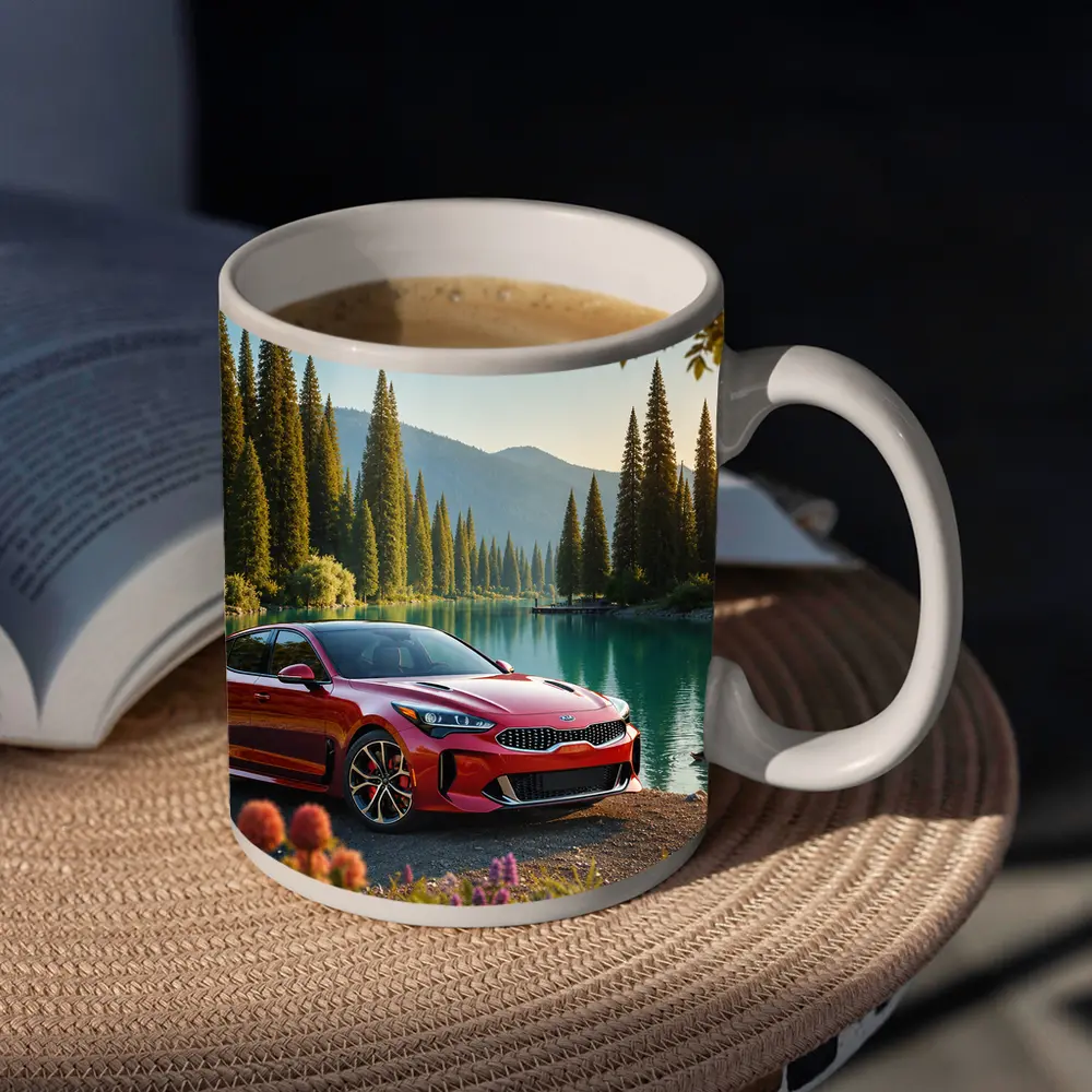 Kia Stinger Red Sport Sedan Lake Forest – Mugs