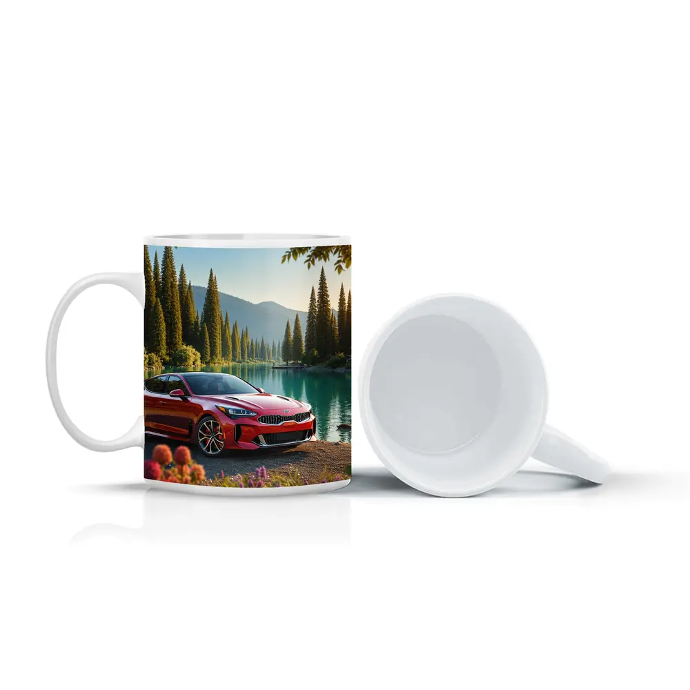 Kia Stinger Red Sport Sedan Lake Forest – Mugs