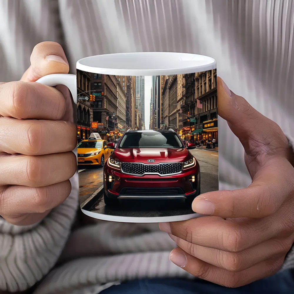 Kia Telluride SUV New York City Street – Mugs