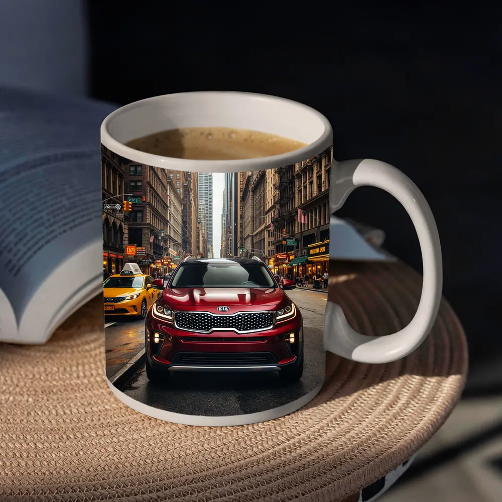 Kia Telluride SUV New York City Street – Mugs