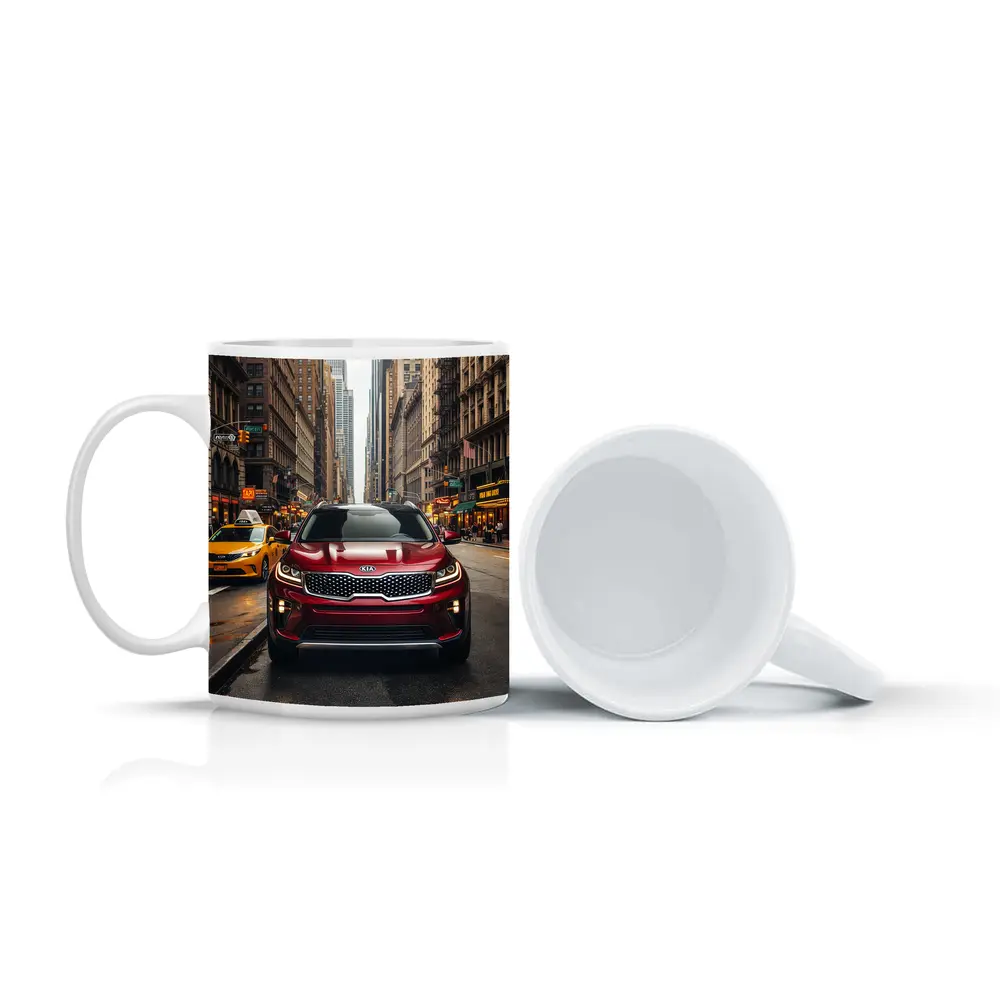 Kia Telluride SUV New York City Street – Mugs