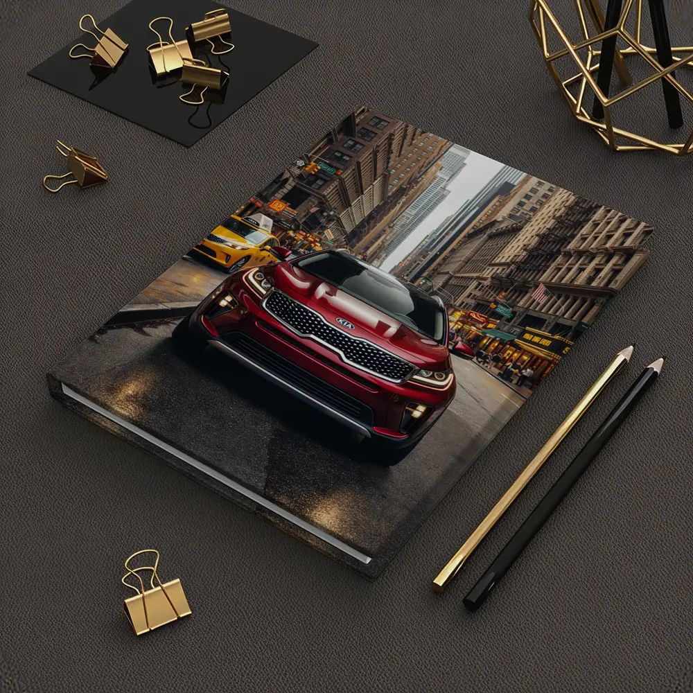 Kia Telluride SUV New York City Street – Notebooks