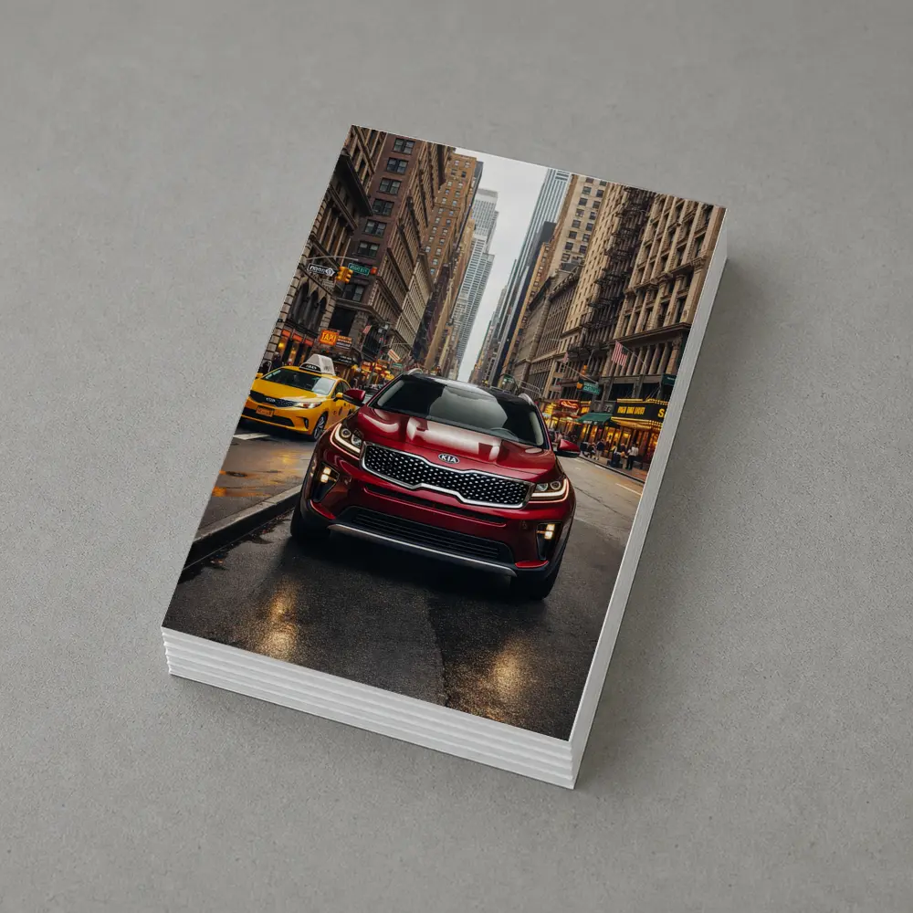 Kia Telluride SUV New York City Street – Postcards