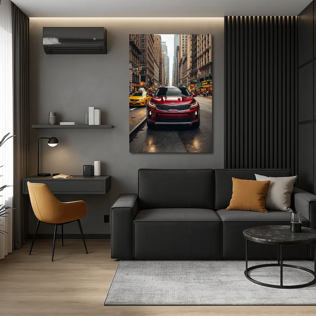 Kia Telluride SUV New York City Street – Wall Art