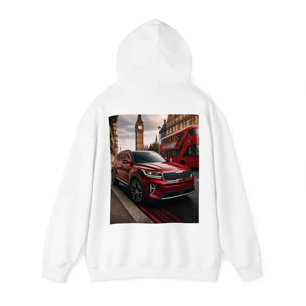 Kia Sorento Red SUV London Big Ben – Hoodies