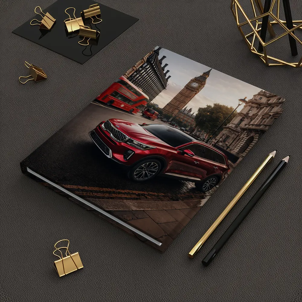 Kia Telluride Red SUV London Big Ben – Notebooks