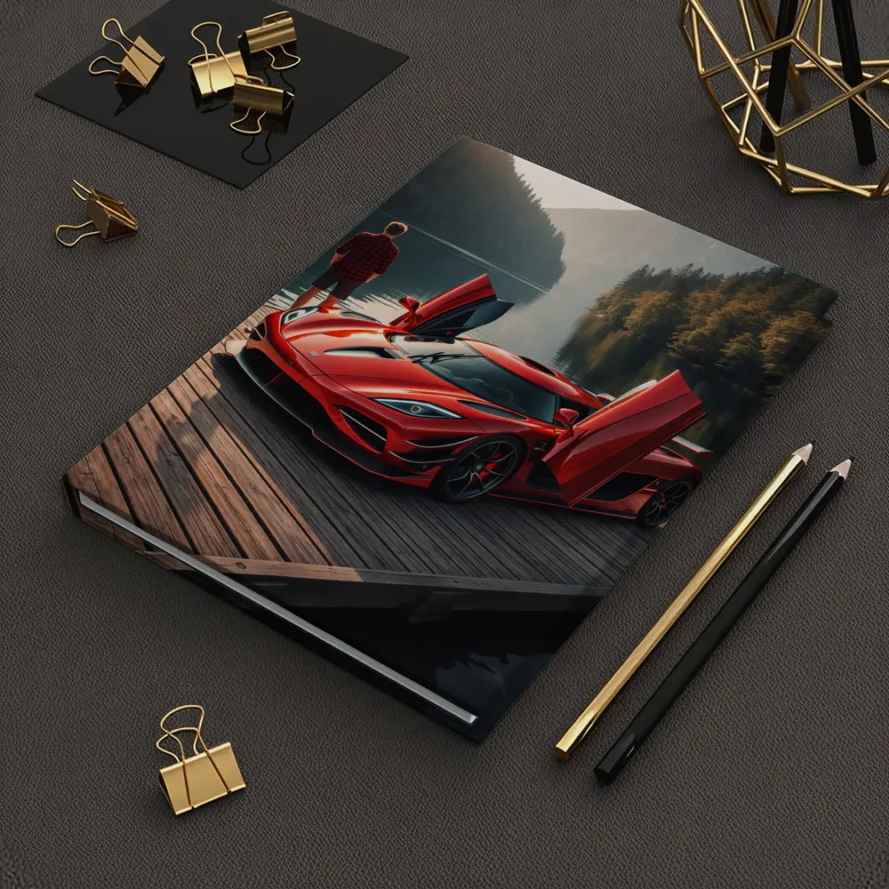 Koenigsegg Jesko Red Supercar Lakeside Dock – Notebooks