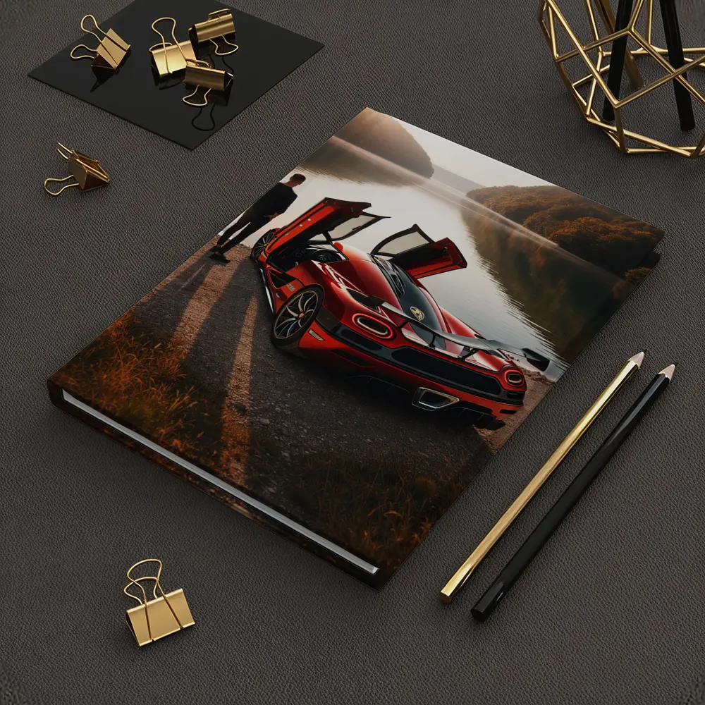 Koenigsegg Agera Red Doors Open Lakeside – Notebooks