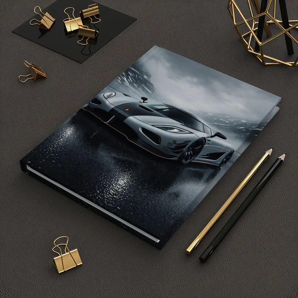Koenigsegg Agera Wet Road Stormy Mountains – Notebooks