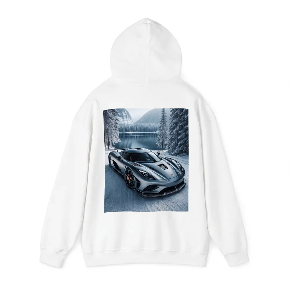 Koenigsegg Regera Matte Gray Winter Lake – Hoodies