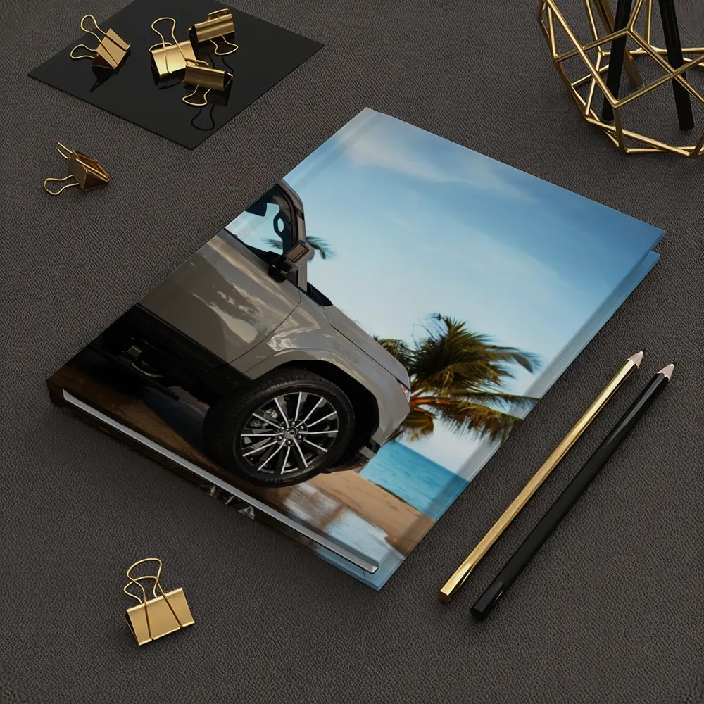 Lexus GX SUV Parked at Tropical Beach – Notebooks