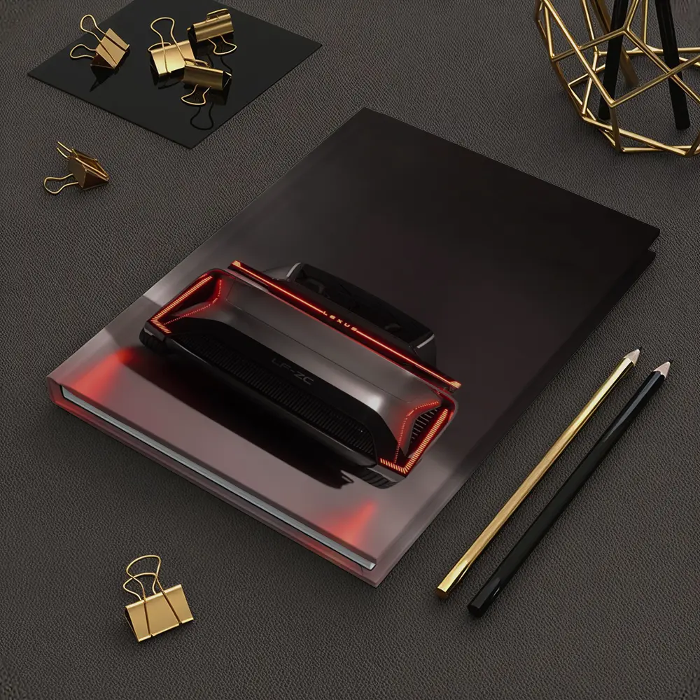 Lexus LF-ZC Concept Car Dark Studio – Notebooks