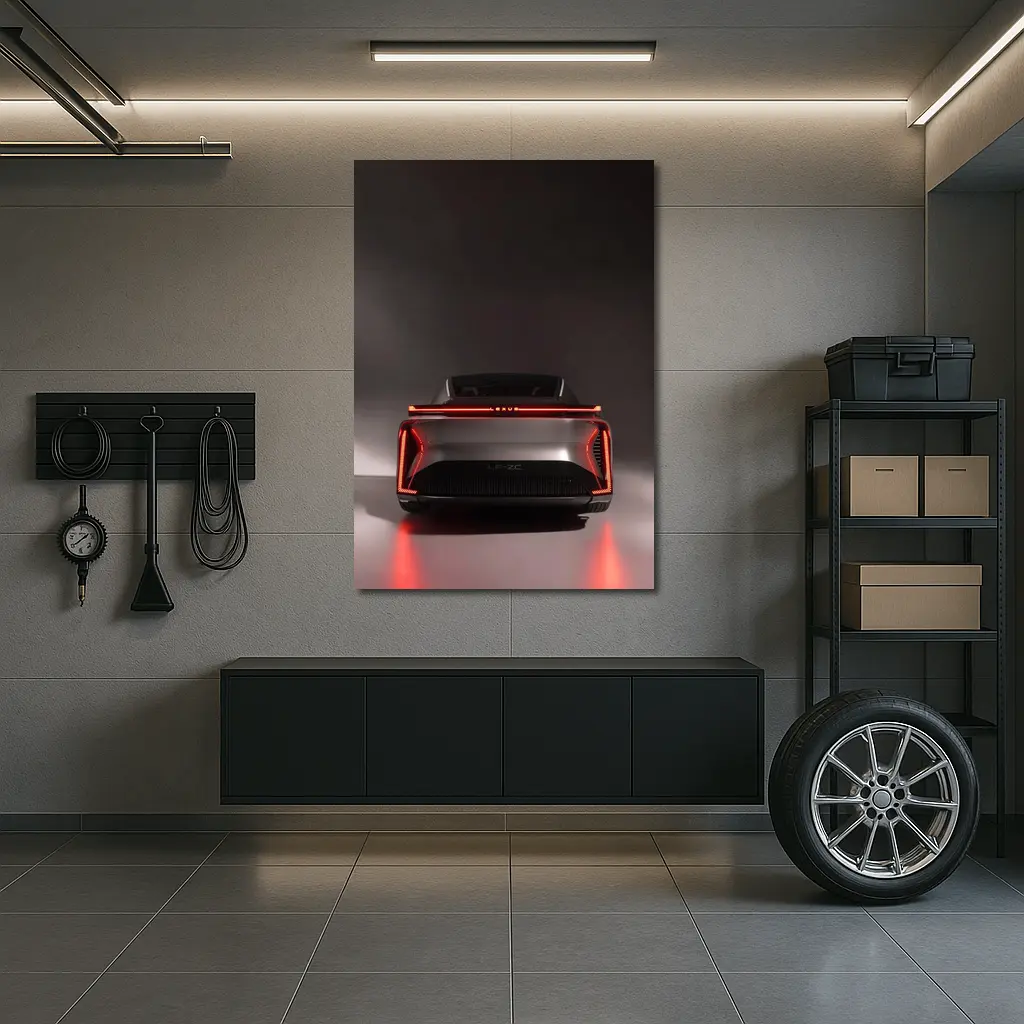 Lexus LF-ZC Concept Car Dark Studio – Wall Art