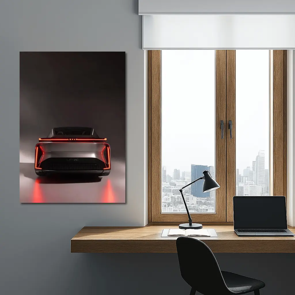 Lexus LF-ZC Concept Car Dark Studio – Wall Art
