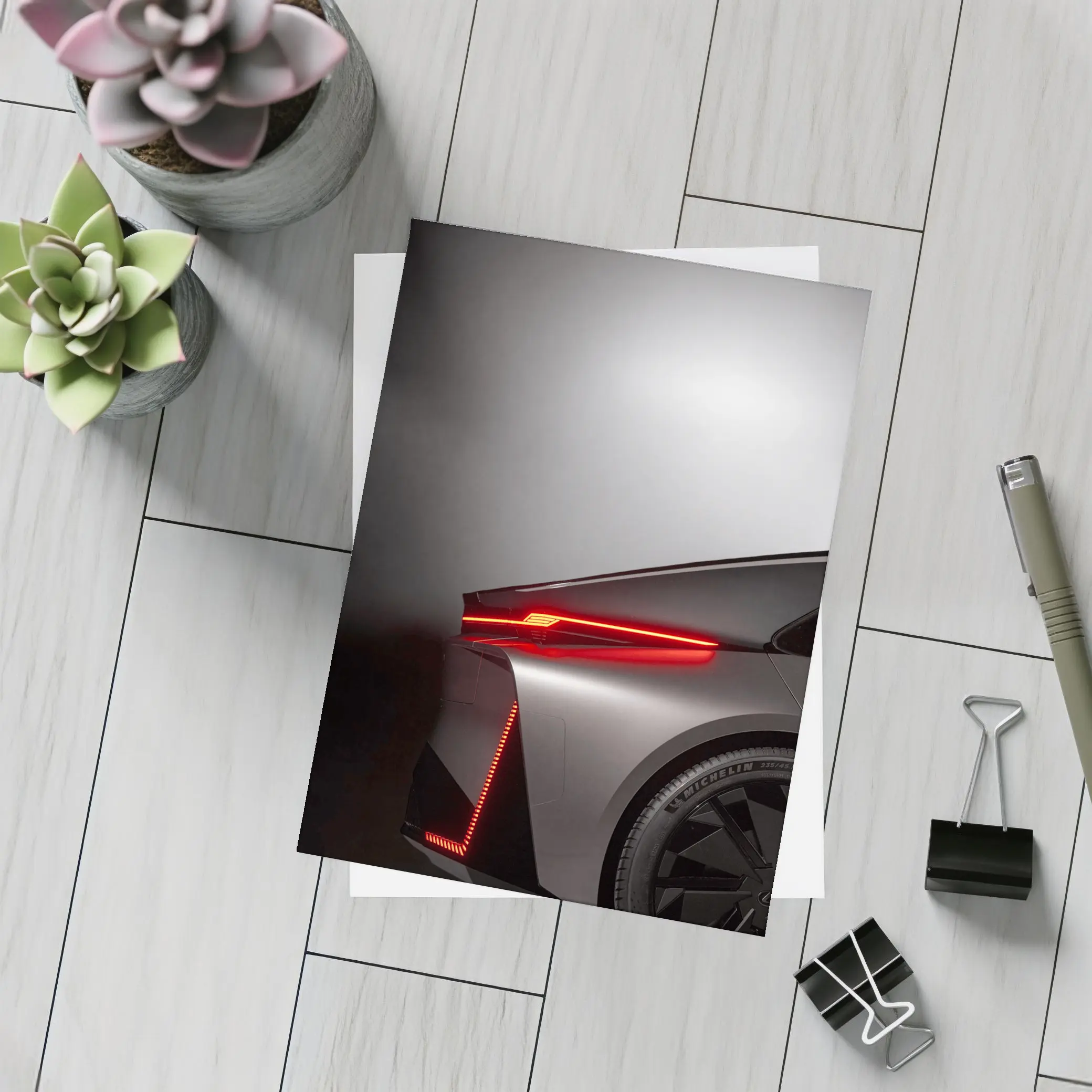 Lexus LF-ZC Concept Red Tail Light – Postcards