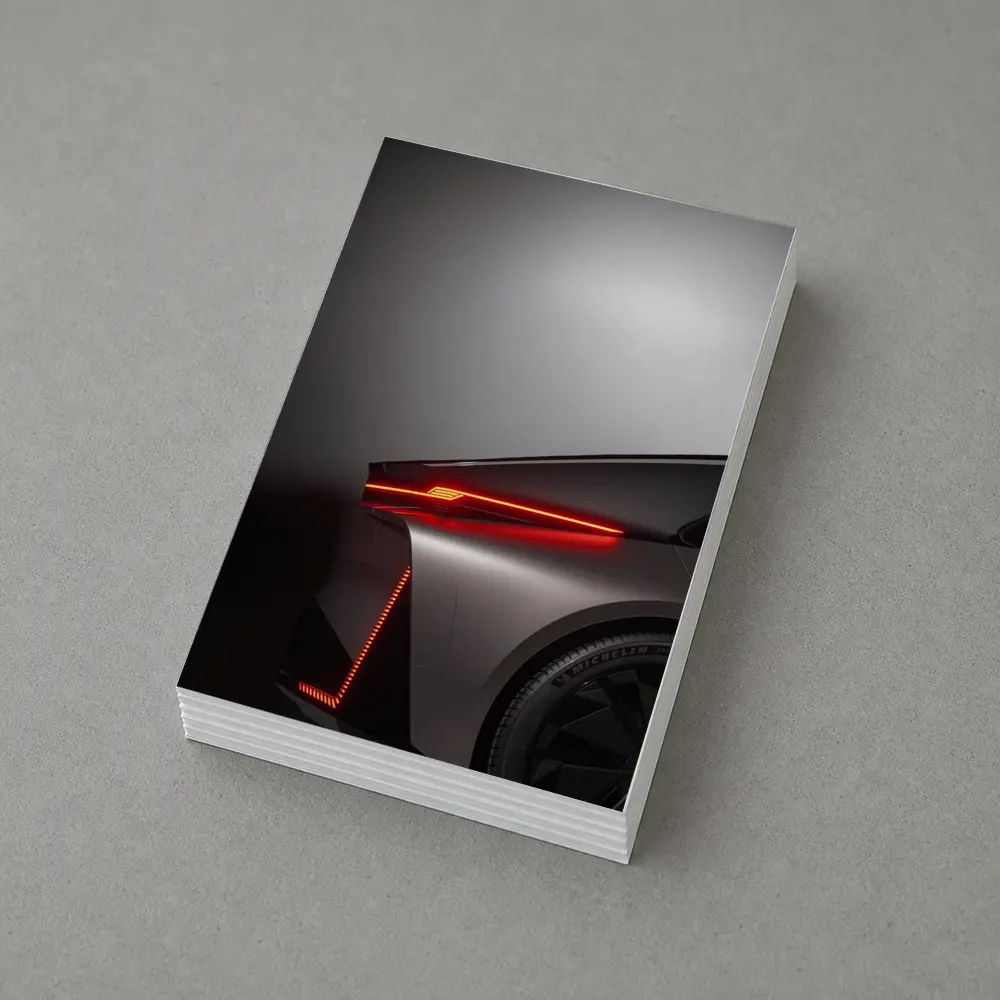 Lexus LF-ZC Concept Red Tail Light – Postcards