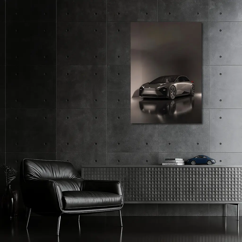 Lexus LF-ZC Concept Car Dark Studio – Wall Art