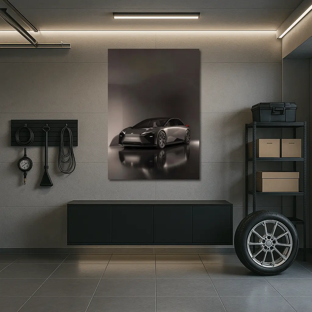 Lexus LF-ZC Concept Car Dark Studio – Wall Art