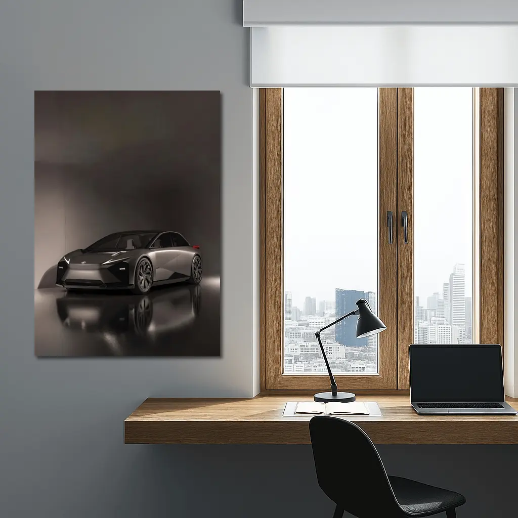 Lexus LF-ZC Concept Car Dark Studio – Wall Art