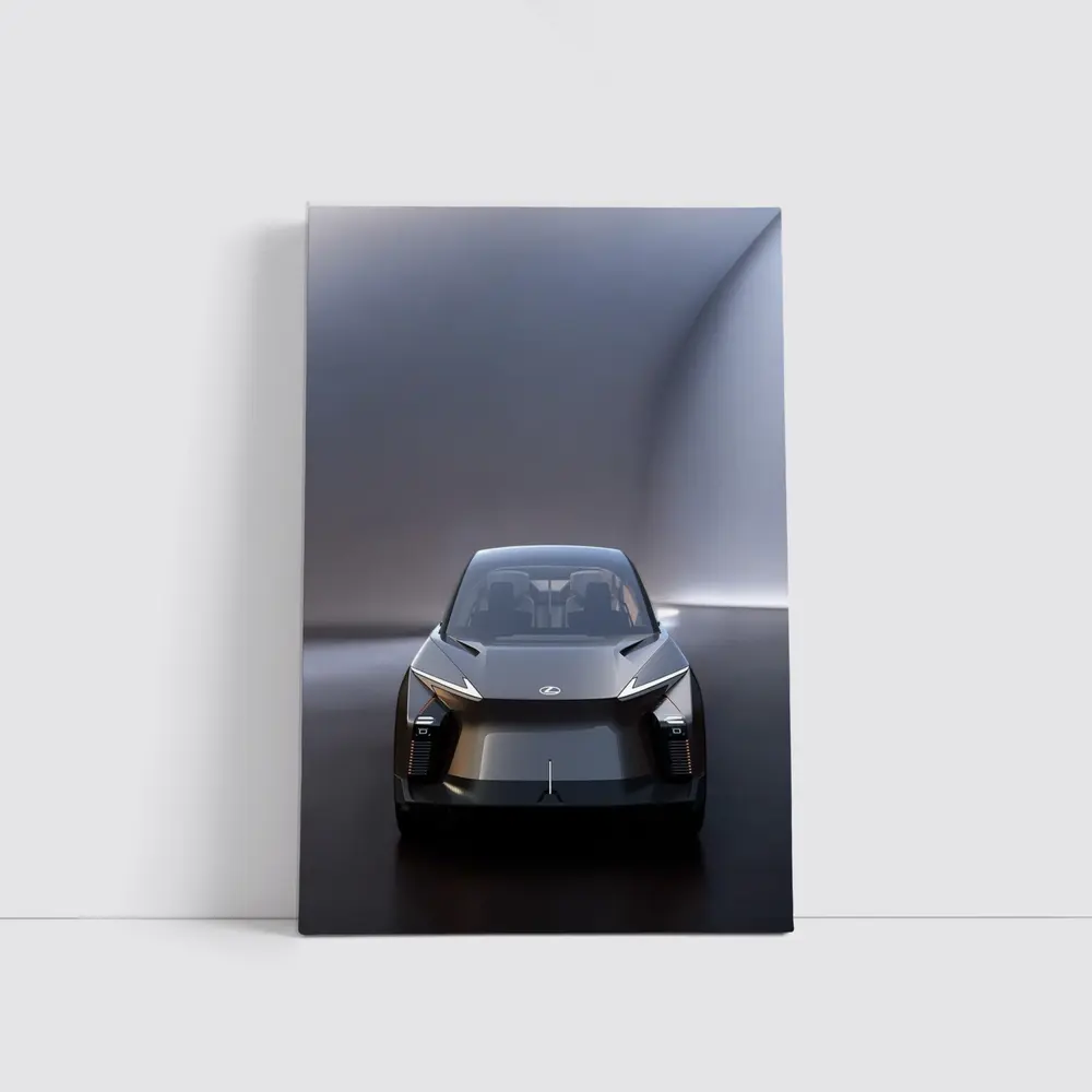 Lexus LF-ZL Concept Car Studio Front View – Wall Art