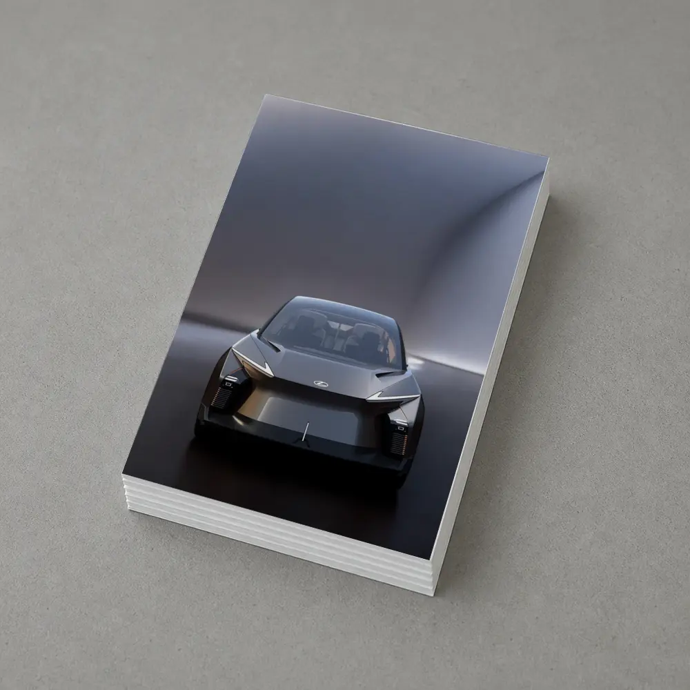 Lexus LF-ZL Concept Car Studio Front View – Postcards