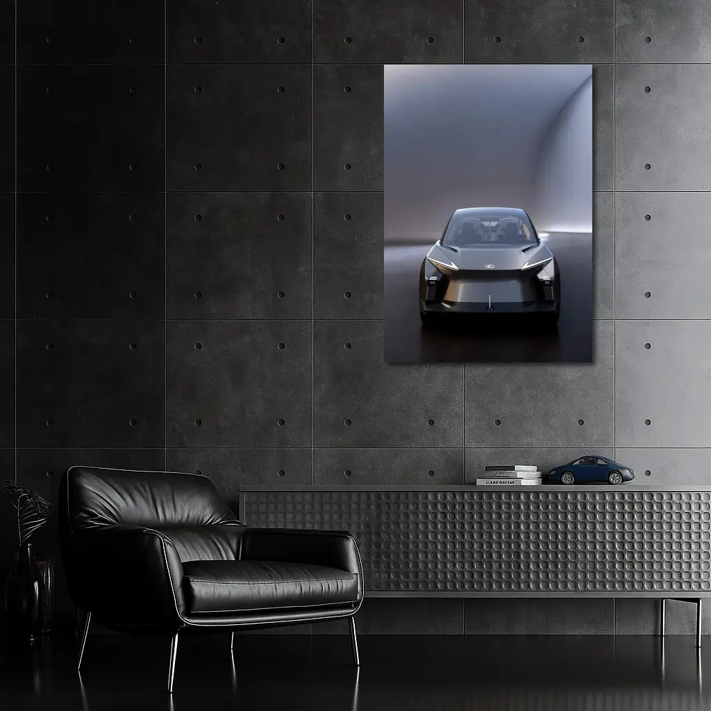 Lexus LF-ZL Concept Car Studio Front View – Wall Art