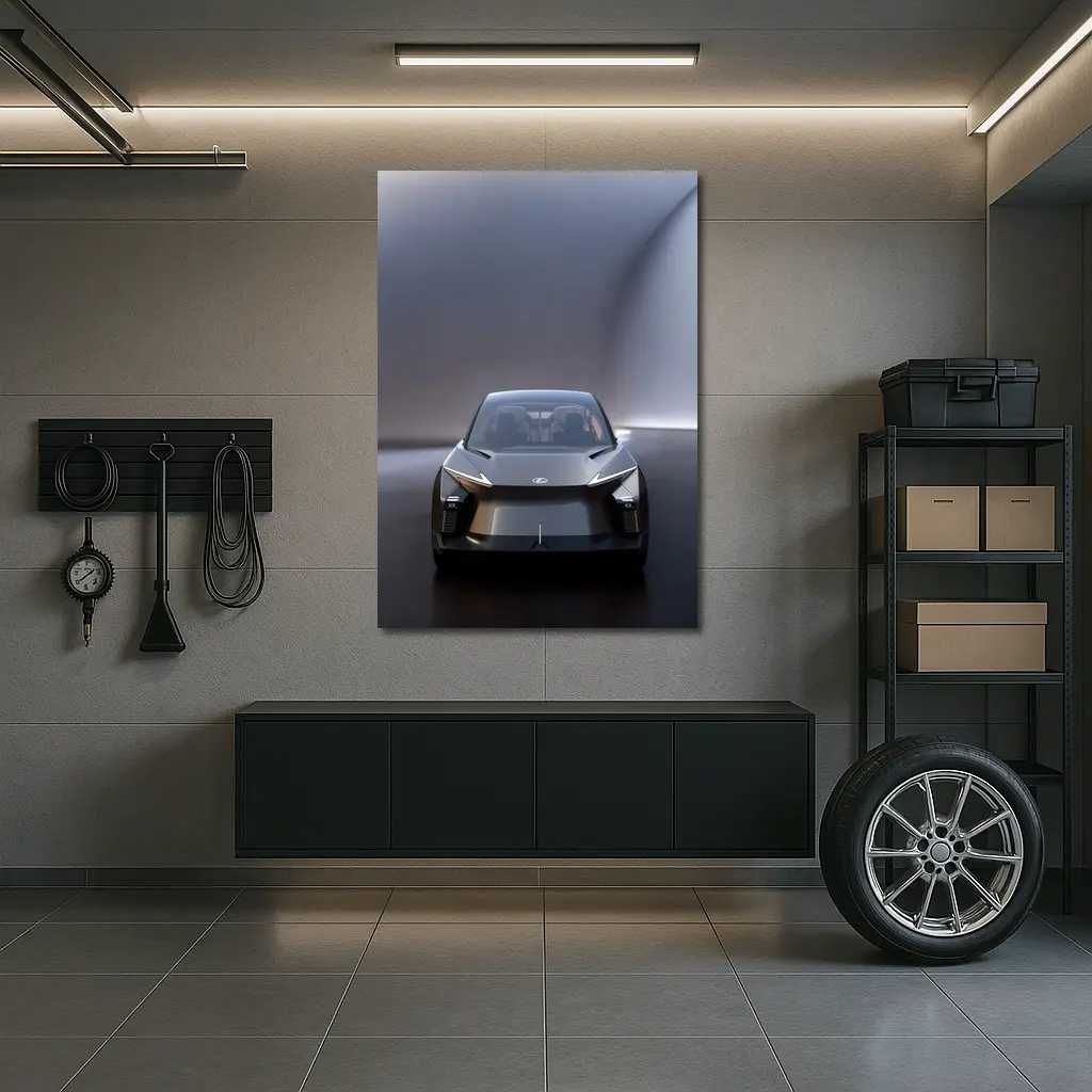 Lexus LF-ZL Concept Car Studio Front View – Wall Art