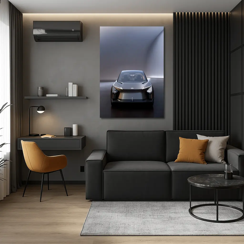 Lexus LF-ZL Concept Car Studio Front View – Wall Art