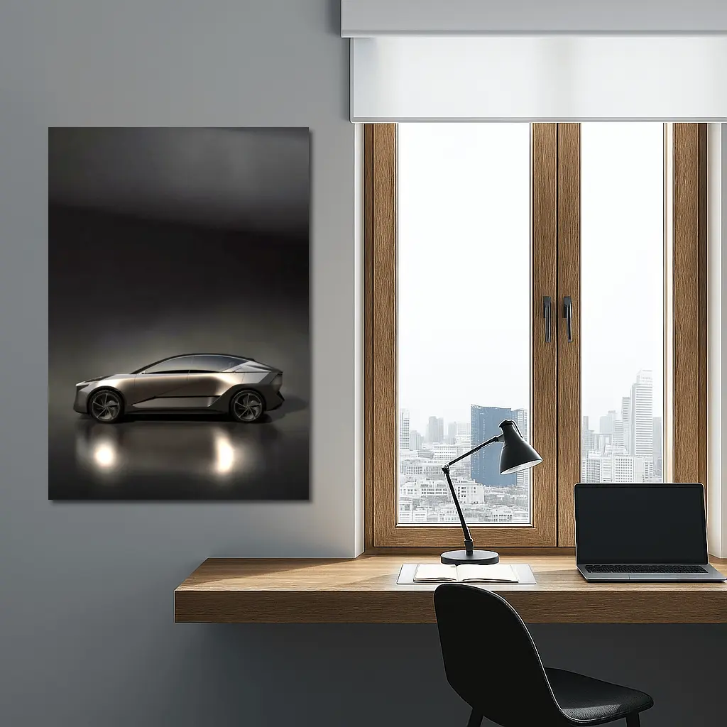 Lexus LF-ZL Concept Car Dark Studio – Wall Art
