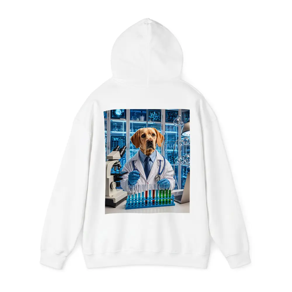 Labrador Scientist Dog Lab Coat Science – Hoodies