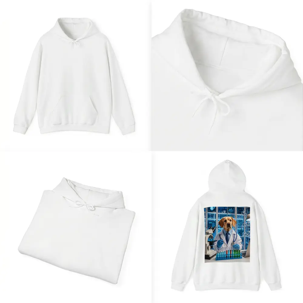 Labrador Scientist Dog Lab Coat Science – Hoodies
