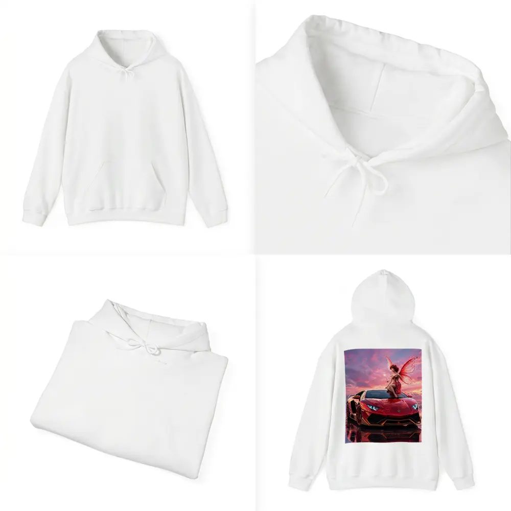 Red Lamborghini Huracan Fairy Fantasy Art – Hoodies