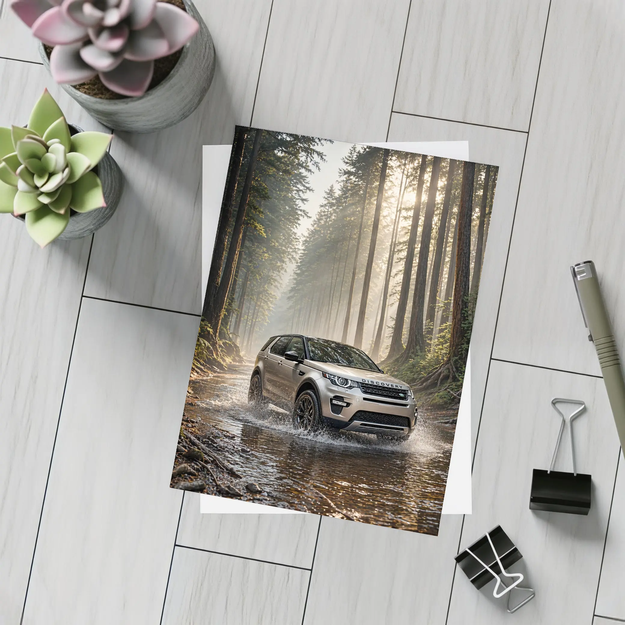 Land Rover Discovery Sport Forest Trail Drive – Postcards