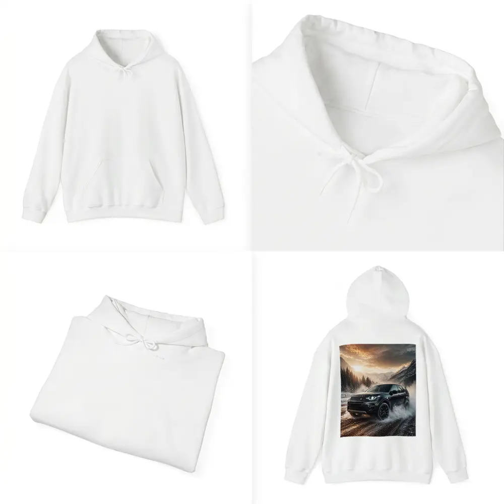 Land Rover Discovery Sport Winter Mountain Drive – Hoodies