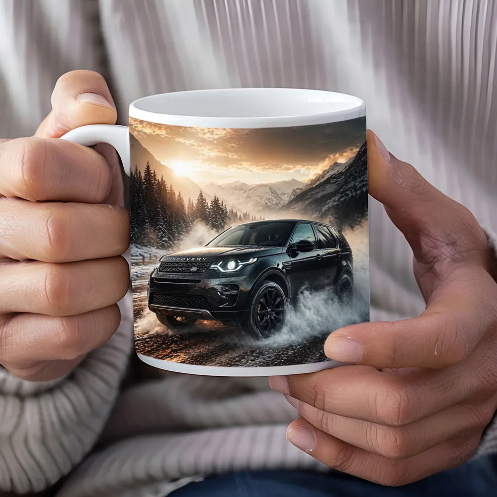 Land Rover Discovery Sport Winter Mountain Drive – Mugs