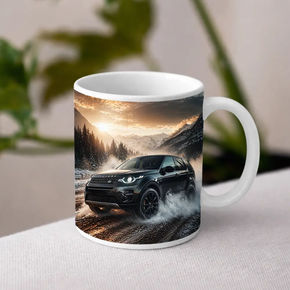 Land Rover Discovery Sport Winter Mountain Drive – Mugs
