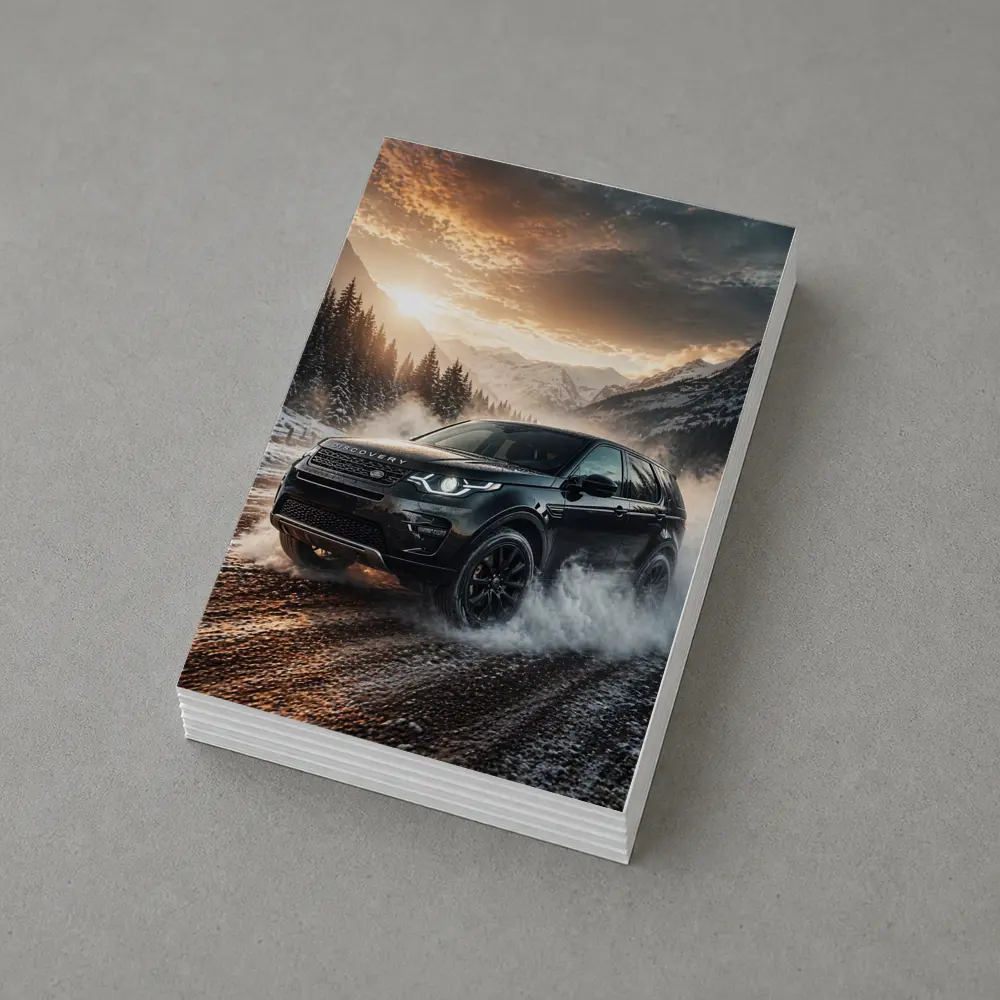 Land Rover Discovery Sport Winter Mountain Drive – Postcards