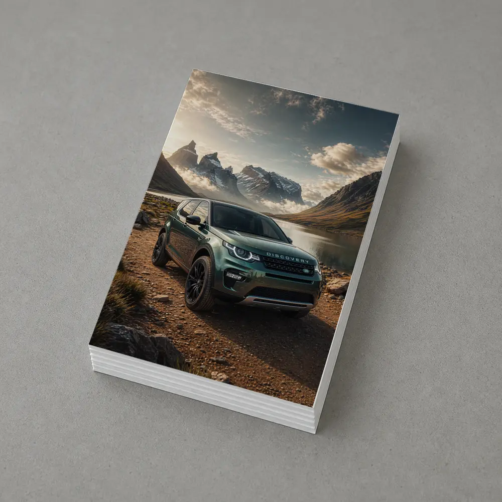 Land Rover Discovery Sport Mountain Lake Scene – Postcards