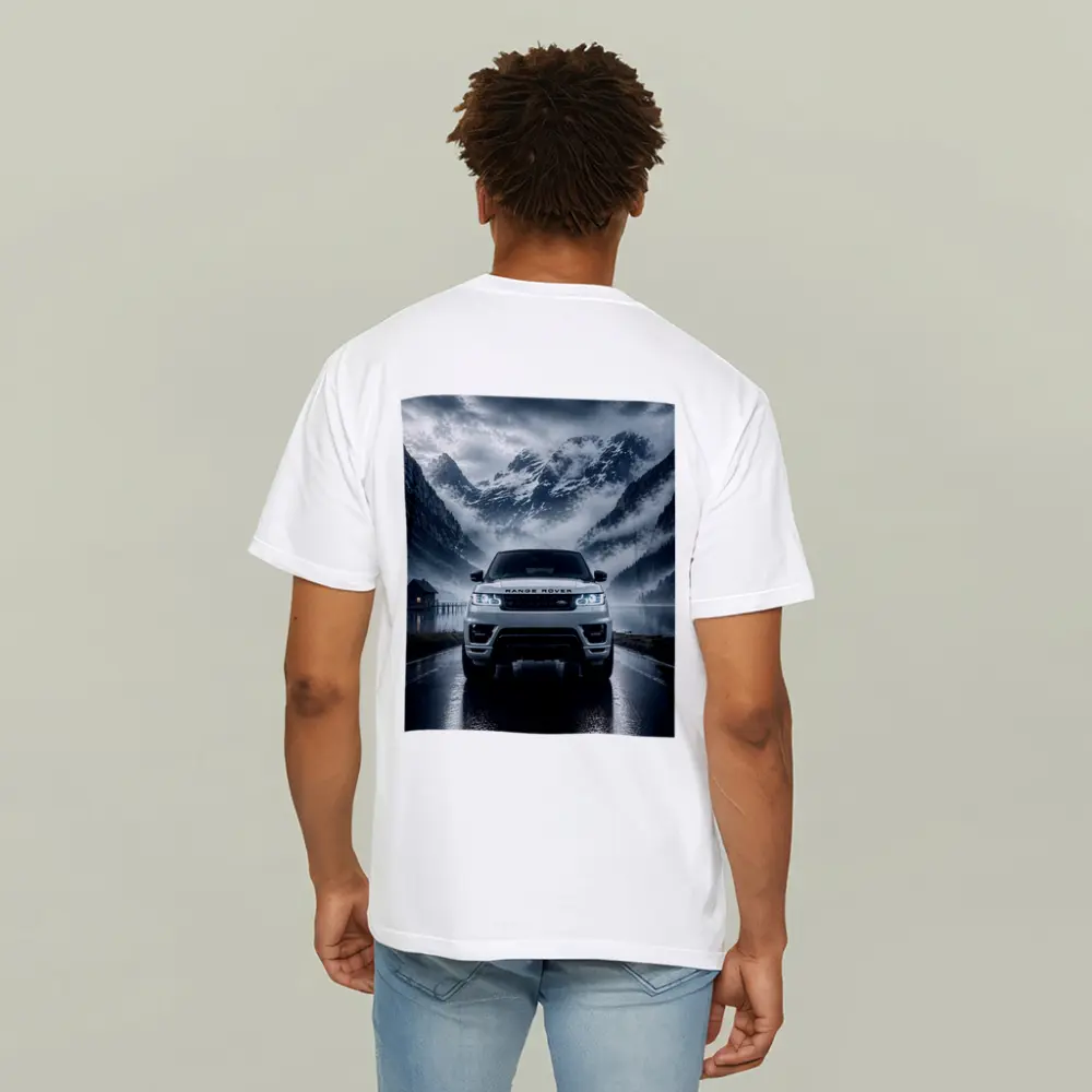Range Rover Sport White Mountain Lake Fog – T-Shirts