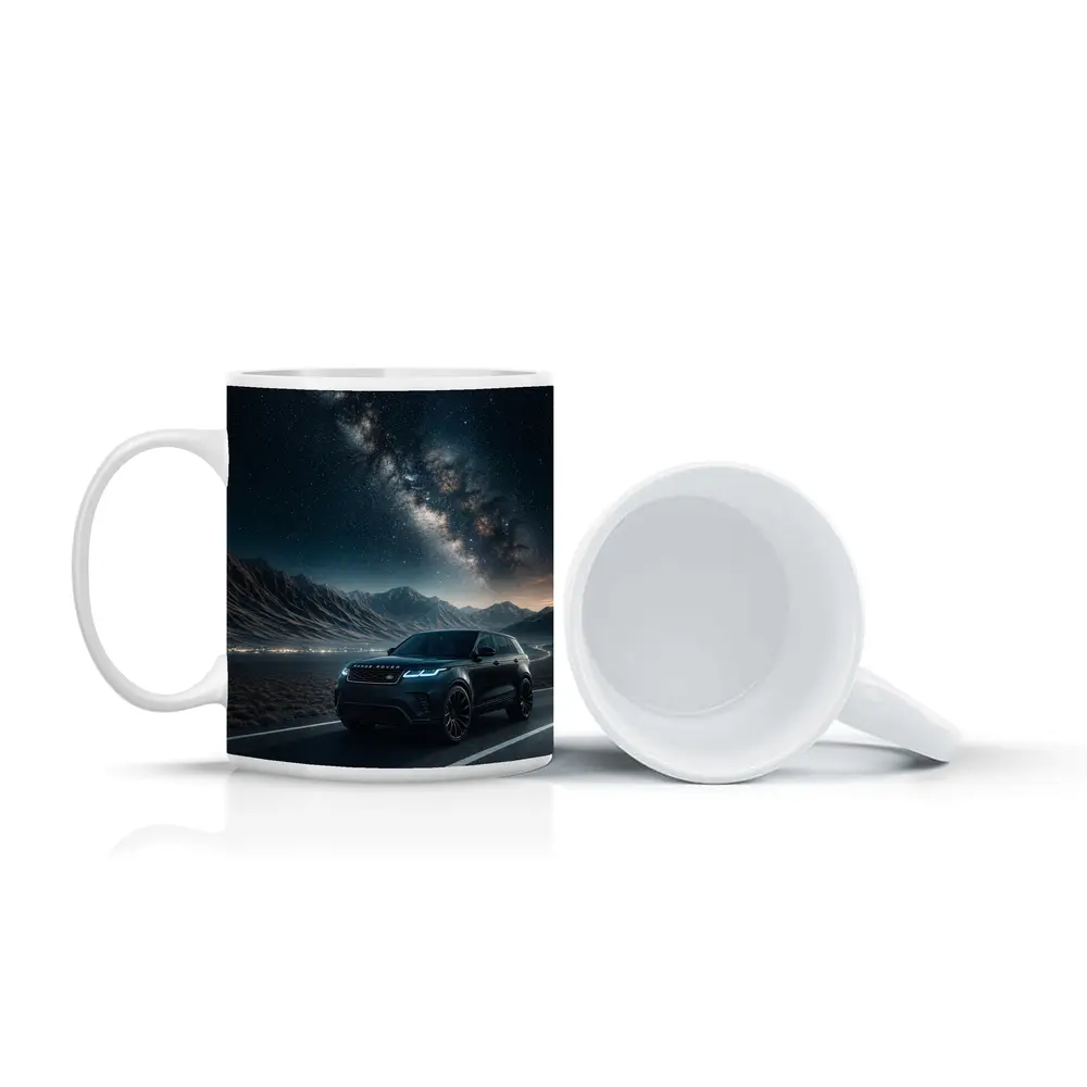 Range Rover Velar Under Milky Way Night – Mugs