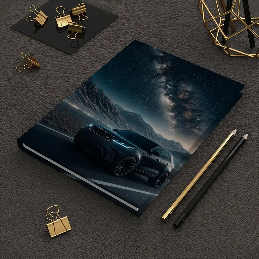 Range Rover Velar Under Milky Way Night – Notebooks