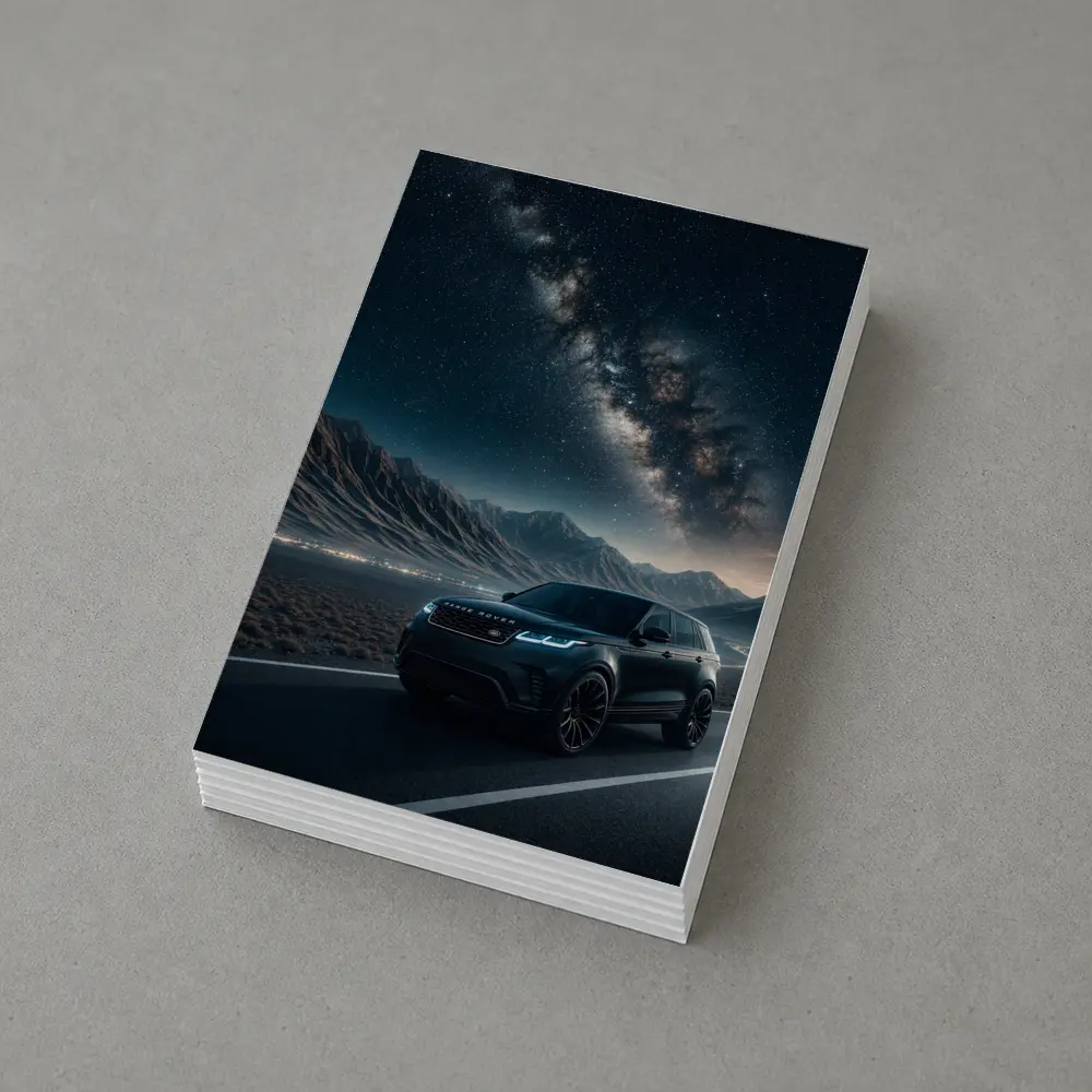 Range Rover Velar Under Milky Way Night – Postcards